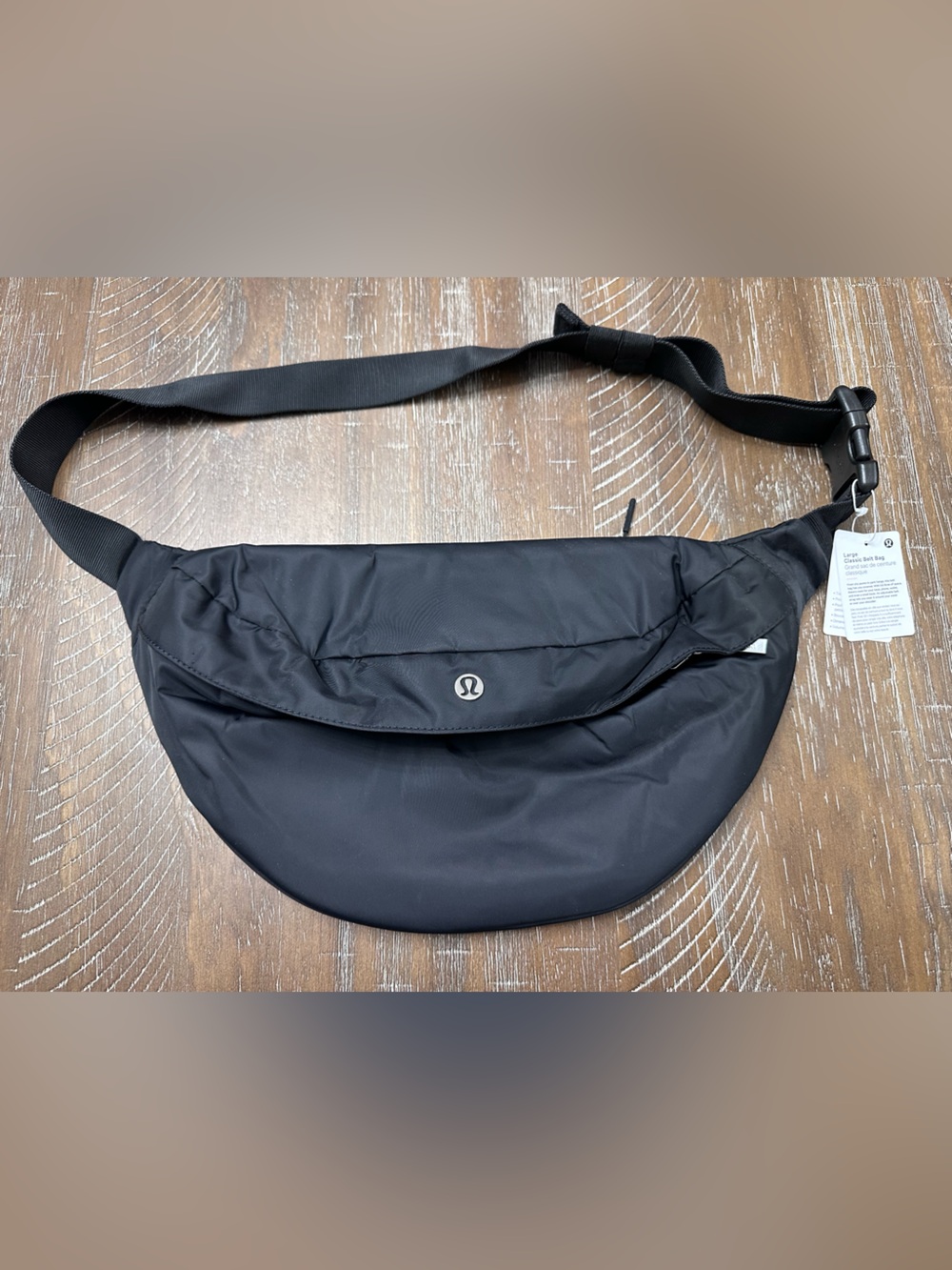 NWT lululemon Black Belt Bag 3.5L